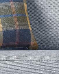 Julipa Chiltern Fabric Snuggle Chair Blue - Julipa - thumbnail 2