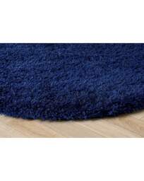 Chicago Shaggy Circle Rug Navy - Origins - Size: 133 DIA - thumbnail 4