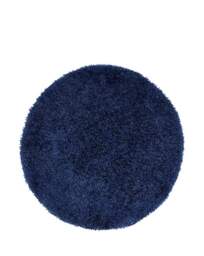 Chicago Shaggy Circle Rug Navy - Origins - Size: 133 DIA - thumbnail 3