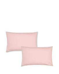 Catherine Lansfield Cotton Pillowcase Pink - Catherine Lansfield - Size: PAIR - thumbnail 3