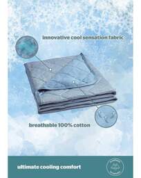 Silentnight Restore Cooling Blanket Blue Blue - Silentnight - Size: 152x178 - thumbnail 5