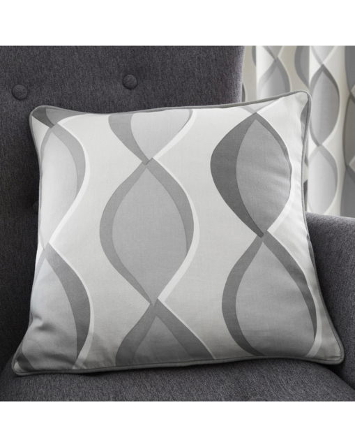 Fusion Lennox Filled Cushion Grey - Fusion - Size: 43X43CM - image 1