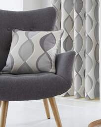 Fusion Lennox Filled Cushion Grey - Fusion - Size: 43X43CM - thumbnail 2