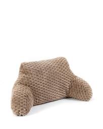 Chunky Waffle Faux Fur Cuddle Cushion Mocha - Huggleland - Size: EACH - thumbnail 5