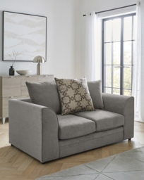 Grace Chenille 2 Seater Sofa Pewter - thumbnail 1
