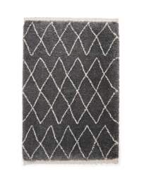 Think Rugs Boho Fringe Rug Grey - Think Rugs - Size: 120X170 - thumbnail 2