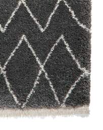 Think Rugs Boho Fringe Rug Grey - Think Rugs - Size: 120X170 - thumbnail 5