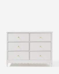 Julipa Dalia Large Chest of Drawers White - Julipa - thumbnail 3
