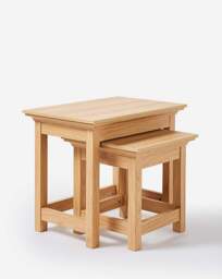 Julipa Ashford Nest of Tables OAK - Julipa - thumbnail 3