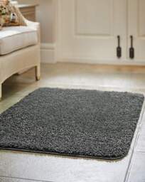 Buddy Washable & Stain Resistant Rug Charcoal - Buddy - Size: 80X120 - thumbnail 4