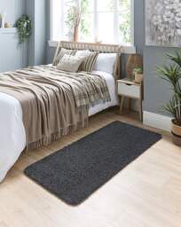 Buddy Washable & Stain Resistant Rug Charcoal - Buddy - Size: 80X120 - thumbnail 2