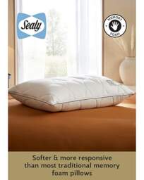Sealy Dual Comfort Memory Foam Pillow White - Sealy - Size: EACH - thumbnail 3
