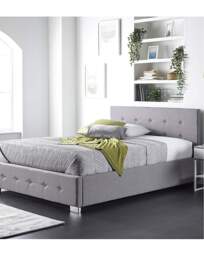Aspire Side Lift Ottoman Bed Grey - Aspire - Size: SML DBLE - thumbnail 3