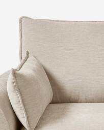 Harlequin Chenille 3 Seater Sofa Natural - JD Williams - thumbnail 3