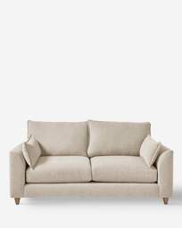 Harlequin Chenille 3 Seater Sofa Natural - JD Williams - thumbnail 2