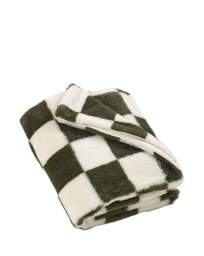 Catherine Lansfield Checkerboard Throw Green - Catherine Lansfield - Size: 130X170 - thumbnail 4