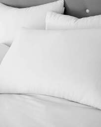 Catherine Lansfield Cotton Duvet Set White - Catherine Lansfield - Size: SINGLE - thumbnail 2