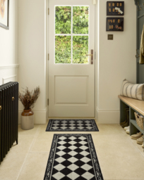 Nylon Indoor Manor Tile Runner Multi - My Mat - Size: 50X150 - thumbnail 1