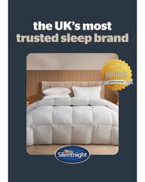 Silentnight Goose Feather 10.5tog Duvet White - Silentnight - Size: KING - thumbnail 3