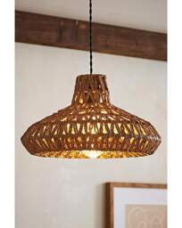 Hamilton Natural Weave Shade 35cm Natural - ValueLights - thumbnail 2