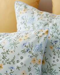 Bianca Ditsy Floral Duvet Cover Set Green - Bianca - Size: SINGLE - thumbnail 4