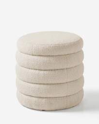 Molly Storage Ottoman White - JD Williams - thumbnail 3