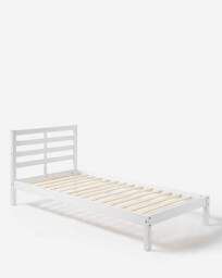 Dakota Bed Frame White - JD Williams - Size: DOUBLE - thumbnail 3