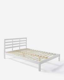 Dakota Bed Frame White - JD Williams - Size: DOUBLE - thumbnail 5