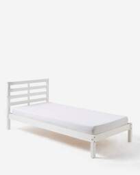 Dakota Bed Frame White - JD Williams - Size: DOUBLE - thumbnail 4