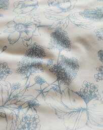 Julipa Toile Print Blue Duvet Set Blue/White - Julipa - Size: DOUBLE - thumbnail 3