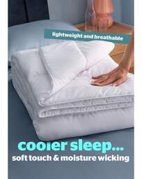 Silentnight Summer Breeze 4.5 Tog Duvet White - Silentnight - Size: S KING - thumbnail 2