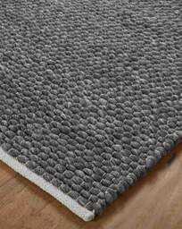 Savannah Wool Rug Charcoal - Homemaker - Size: 80X150 - thumbnail 2