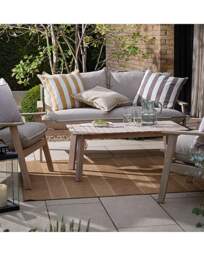 Yard Hayle Striped Outdoor Cushion Honey - Yard - Size: 50X50 - thumbnail 2