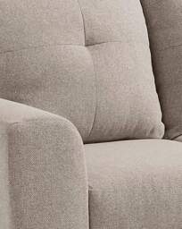 Baxter Left Hand Corner Chaise Sofa Oatmeal - thumbnail 3