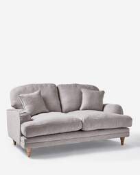 Azra Chenille 2 Seater Sofa Silver - JD Williams - thumbnail 3
