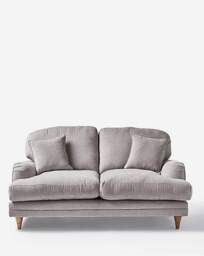 Azra Chenille 2 Seater Sofa Silver - JD Williams - thumbnail 2