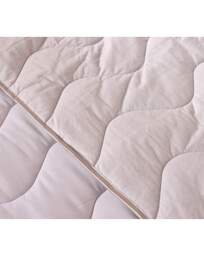 Downland Self Heating Mattress Topper White - Downland - Size: SINGLE - thumbnail 3