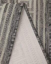 Gel Backed Greek Key Rug Steel - Homemaker - Size: 120X160 - thumbnail 2