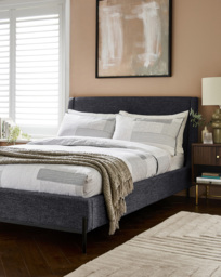 No.141 Bedframe Navy - Gray & Osbourn - Size: KINGSIZE