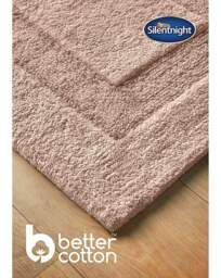 Silentnight Supersoft Cotton Bath Mat Pink - Silentnight - Size: 50X80 - thumbnail 3