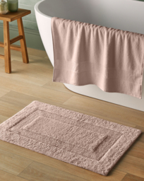 Silentnight Supersoft Cotton Bath Mat Pink - Silentnight - Size: 50X80 - thumbnail 1