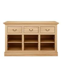 Julipa Ashford 3 Door 3 Drawer Sideboard OAK Effect - Julipa - thumbnail 3