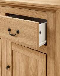 Julipa Ashford 3 Door 3 Drawer Sideboard OAK Effect - Julipa - thumbnail 4