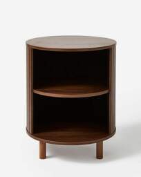 Tate Side Table Walnut - JD Williams - thumbnail 3