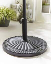 Lucca 18KG Parasol Base Black - thumbnail 2