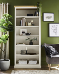 Julipa Ashford Large Bookcase Cream - Julipa