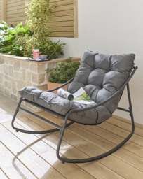 Lucia Padded Rocking Chair - JD Williams