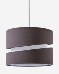 Two Tier 28cm Shade Charcoal - Searchlight - thumbnail 3