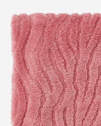 Textured Wavy Fleece Throw - Rose Pink Rose Pink - JD Williams - Size: 120X150 - thumbnail 3