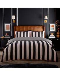 LLB Festivo Circus Stripe Duvet Set Black - Laurence Llewelyn-Bowen - Size: DOUBLE - thumbnail 2